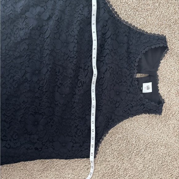 CAbi Black Lave Sleeveless Tank Top Size Large - Picture 7 of 7